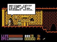 une photo d'Ã©cran de Wizards and Warriors 3 sur Nintendo Nes